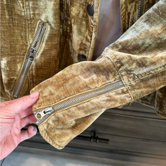 Free People velvet jacket - Picture 2 of 3